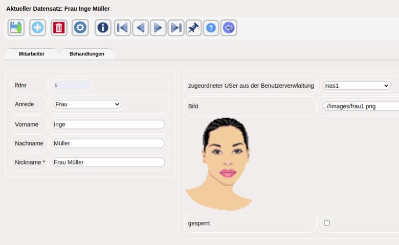Beauty Terminplaner Mitarbeiterstamm