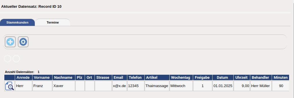 Beauty Terminplaner Stammkunden Termine